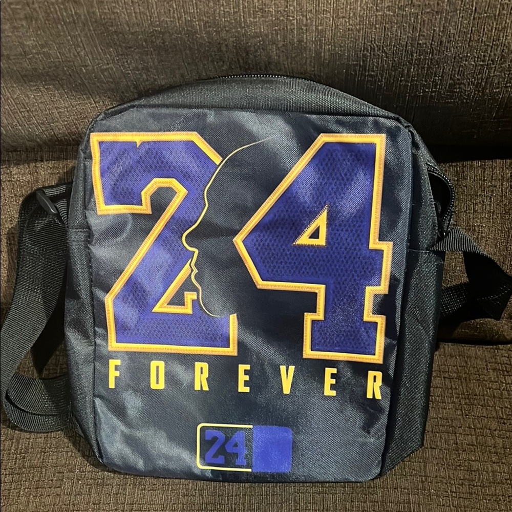 Black Kobe 24 Forever Crossbody Bag